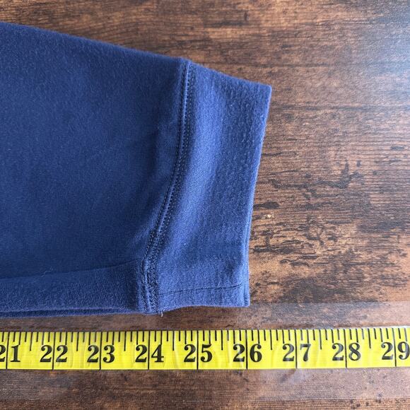 J Crew Fleece Joggers Small Blue Cloud Soft Loungewear Athleisure Preppy  EUC - Picture 5 of 10